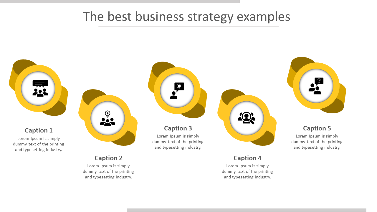 Free - Attractive Business Strategy Examples PPT Presentations